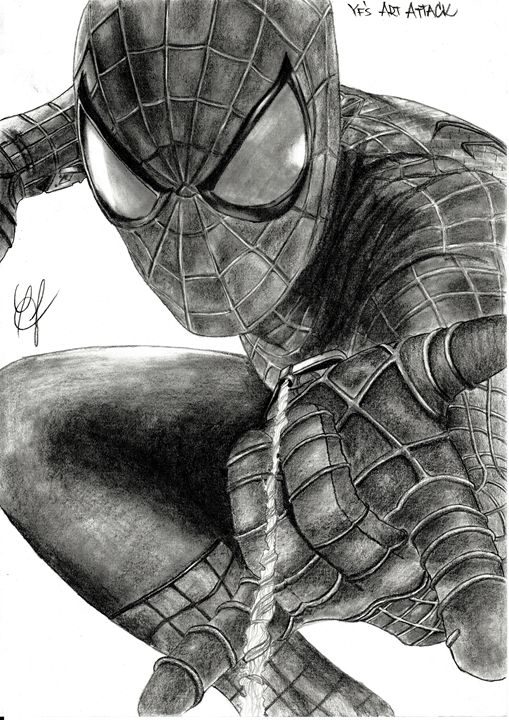 23 Amazing Spiderman Drawings to Try - Cool Kids Crafts