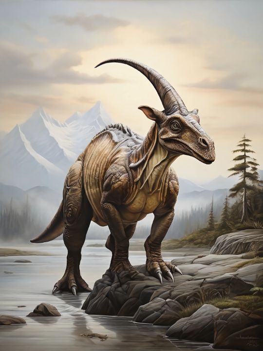DINOSAUR ai or digital - DREAMZ-ART - Digital Art & AI, Animals