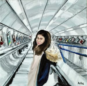 #Girl in the #Tube - #London