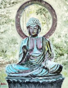 #Buddha #painting Amitava Protection