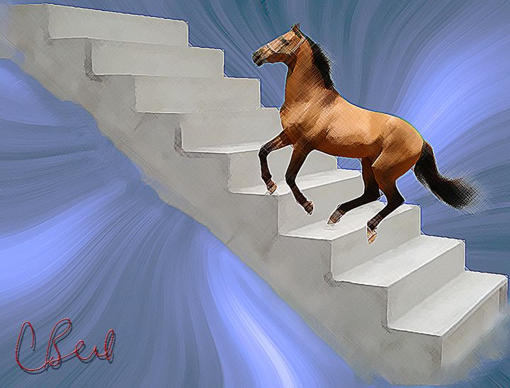 Horse Up The Stairs - MannyBell
