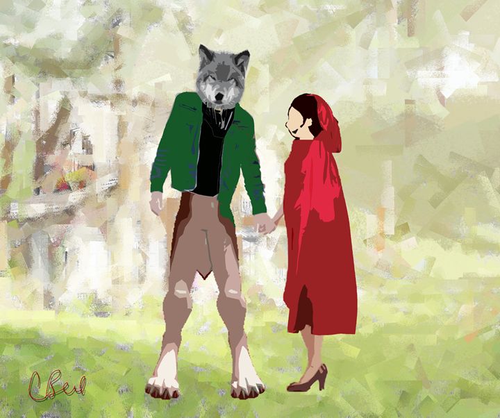 Wolf and Red - MannyBell