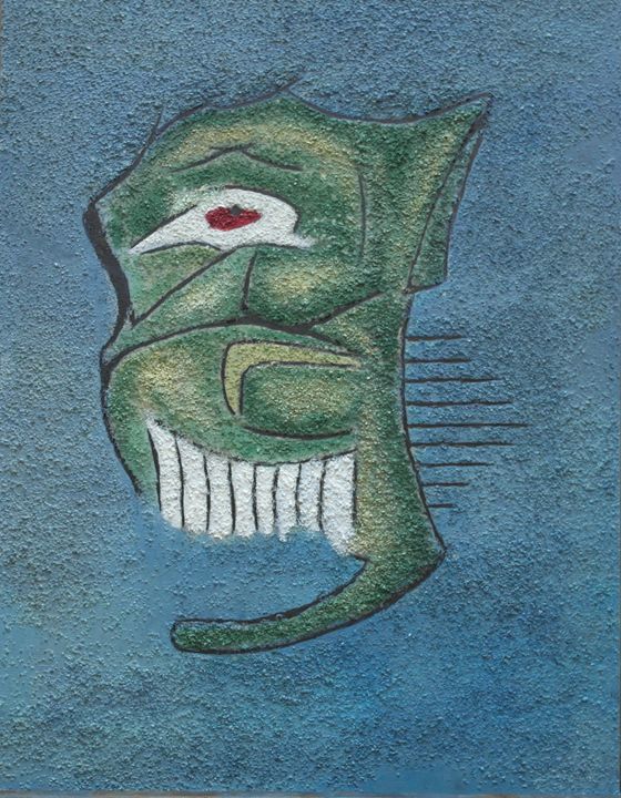 Mask 2005 - B Alan Heisler - Paintings & Prints, Abstract, Other ...