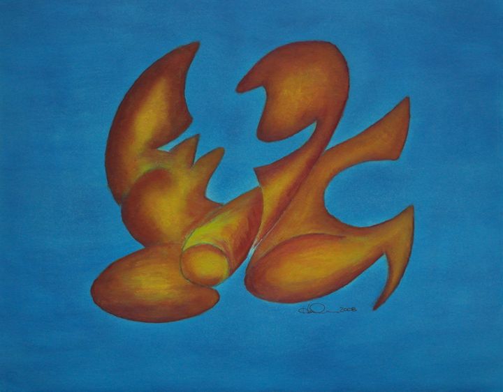 Dancers 2008 - B Alan Heisler - Paintings & Prints, Abstract, Other ...