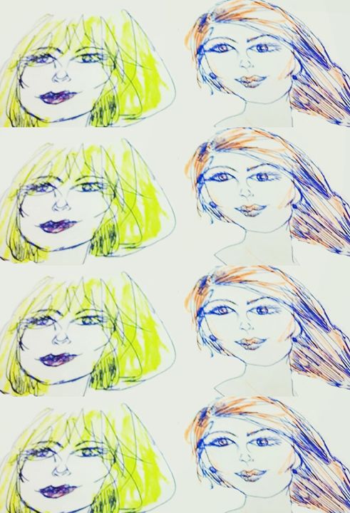 Blondie and Ginger (Large) - Susana María Rosende
