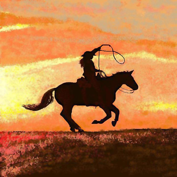 Morning Ride - C. K. Boyd Art