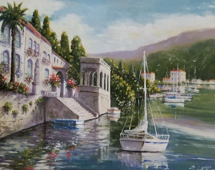 Lake Como - Peter Lee Artist