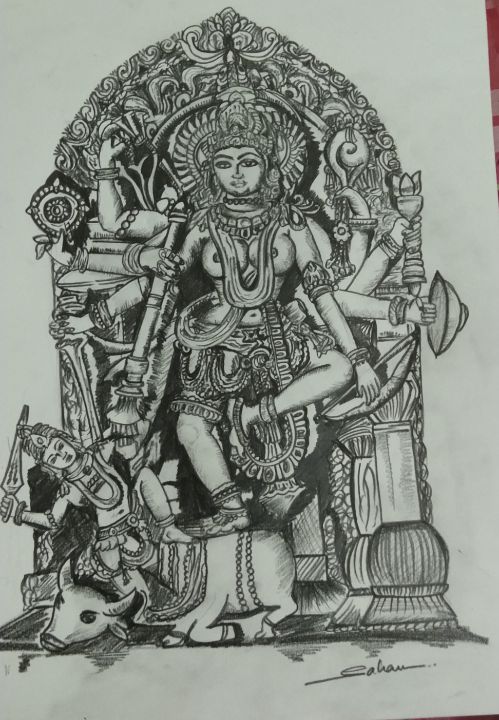 Indian Mythical art - TheArtCart - Drawings & Illustration, Religion ...