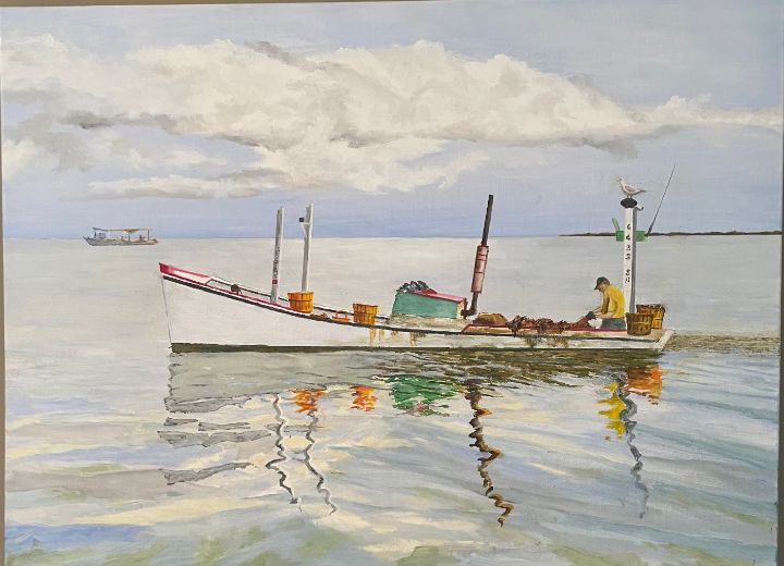 Chesapeake Crabber - Duncan Young - Paintings & Prints, Landscapes
