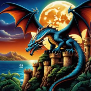 Dragon Crest - Fermalibri Magical Unicorn, Multicolore, In Poliresina - 2