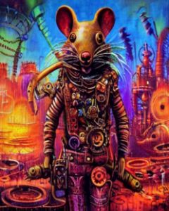 The Steam Punk Cyber Mouse