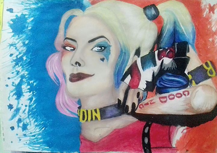 DC Comics Chibi Harley Quinn Sticker | Harley quinn sticker, Harley quinn  drawing, Harley quinn illustration
