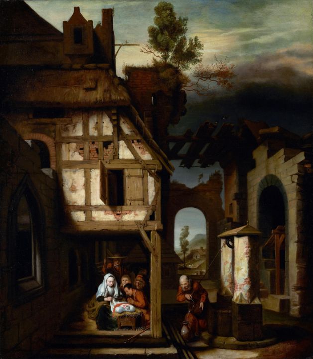 Adoration of the Shepherds about - Master style
