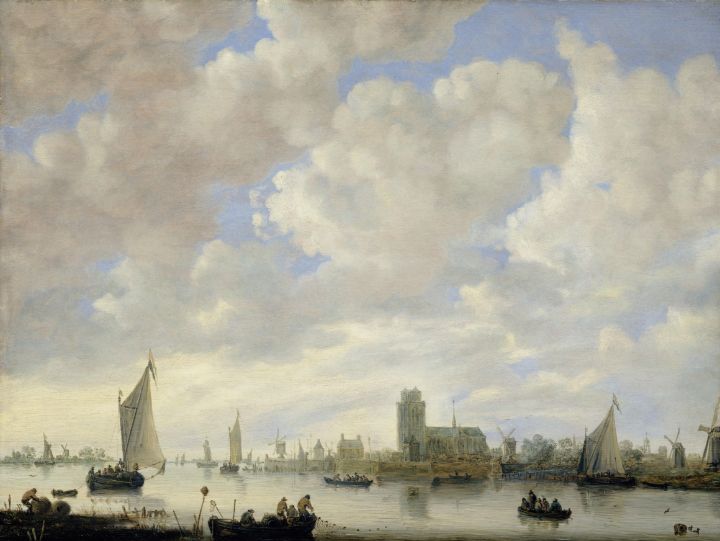 View of the Merwede off Dordrecht c - Master style