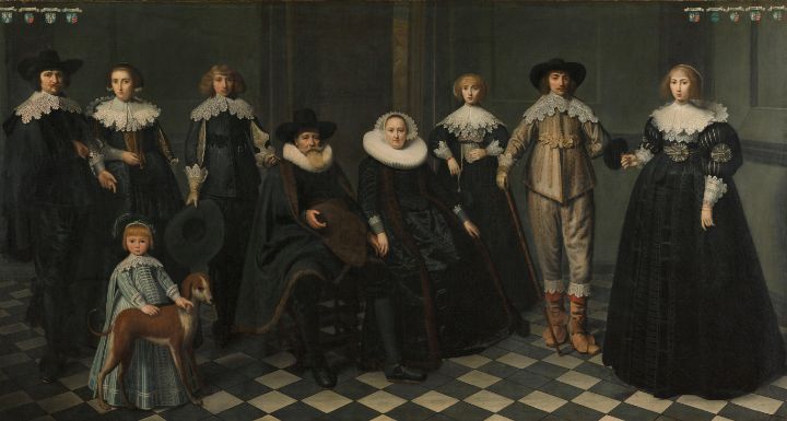 Portrait of the Family of Dirck Bas - Master style
