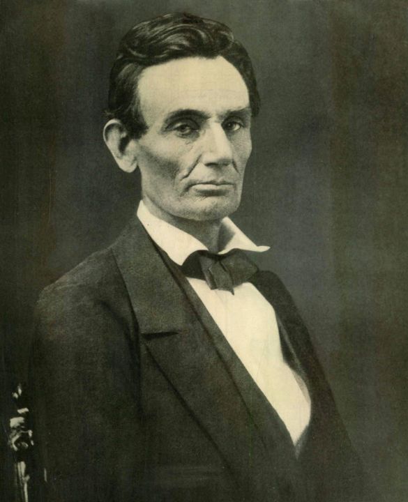 Photograph of Abraham Lincoln by Sa - Master style