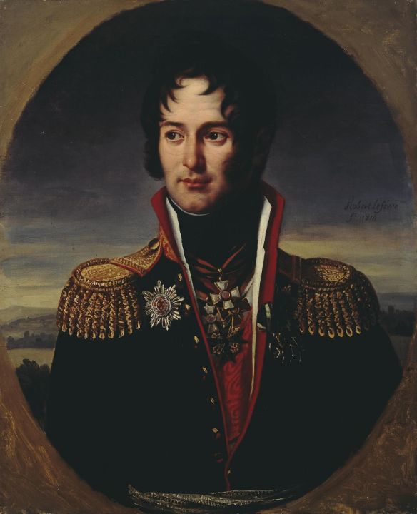 Portrait of General Piotr Chicherin - Master style