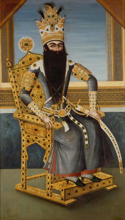 Fath Ali Shah  1797-1834   souverai - Master style