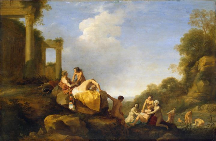 Landscape with Diana and Callisto - Master style