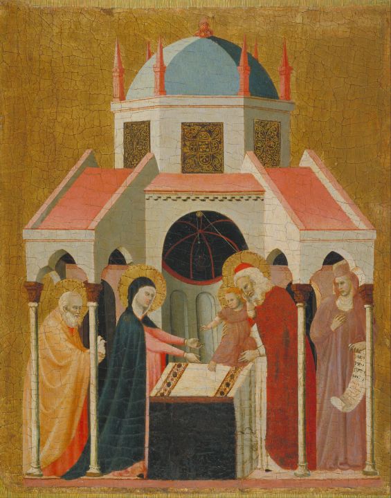 Presentation of Jesus at the Temple - Master style
