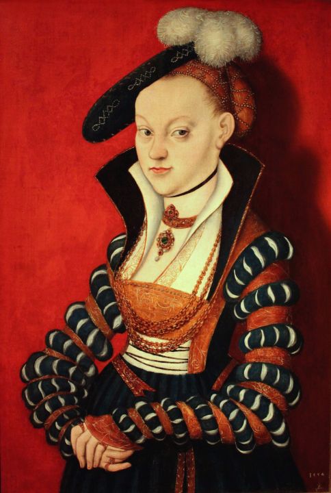 Portrait of Christiane von Eulenau - Master style