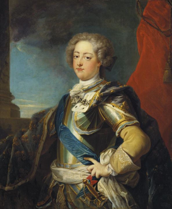 Louis X V  King of France when Young - Master style