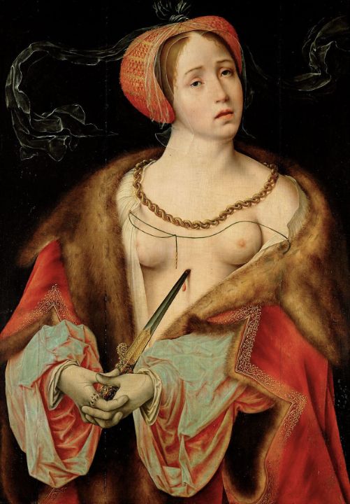 The Death of Lucretia  Lukrezia Fra - Master style