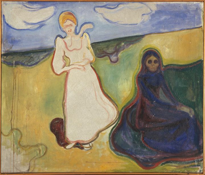 Two Women in a Landscape - Master style