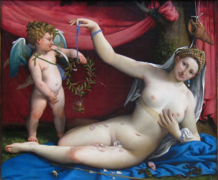 Venere e Cupido Venus and Cupid - Master style