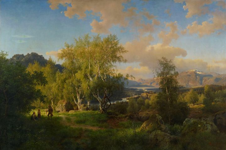 Landscape from Ringerige - Master style
