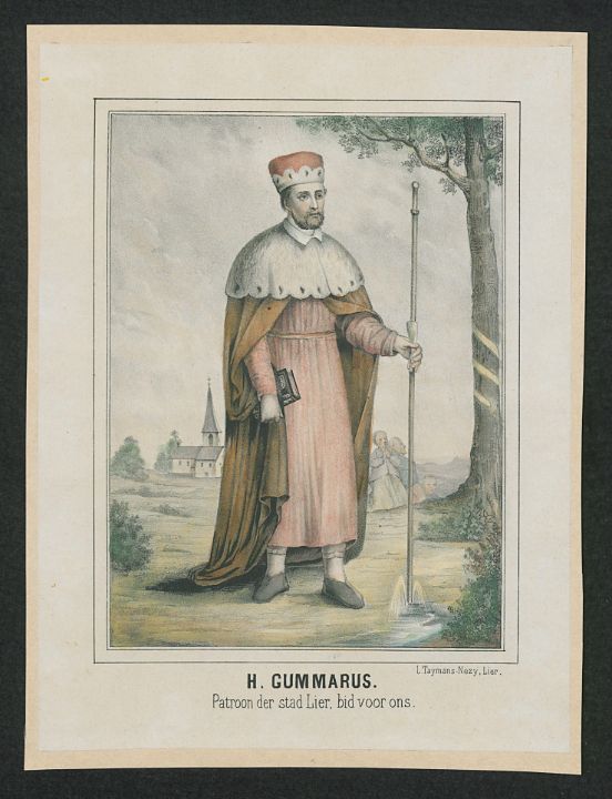 Saint Gummarus of Lier  Gummarus va - Master style