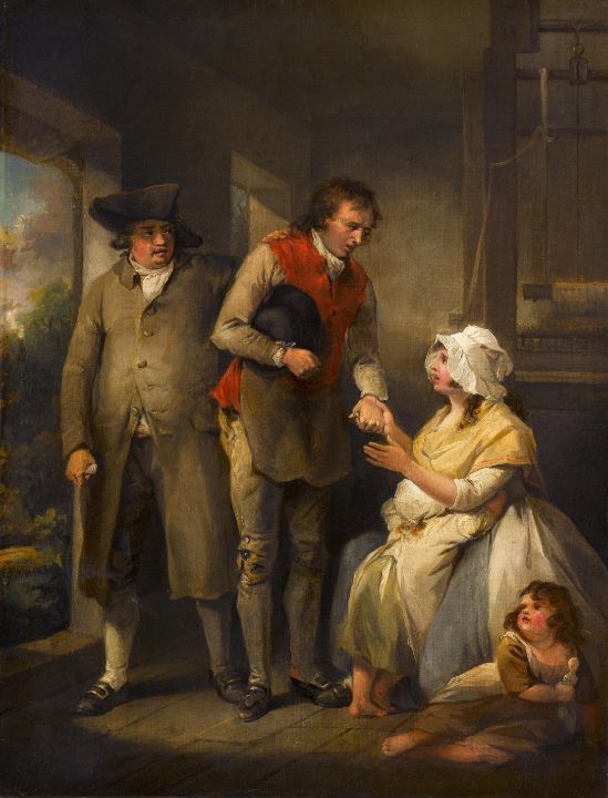 George Morland English The Power Of - Master style