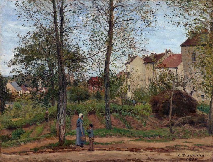 Camille Pissarro French Landscape at - Master style