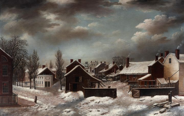 Francis Guy American Winter Scene in - Master style