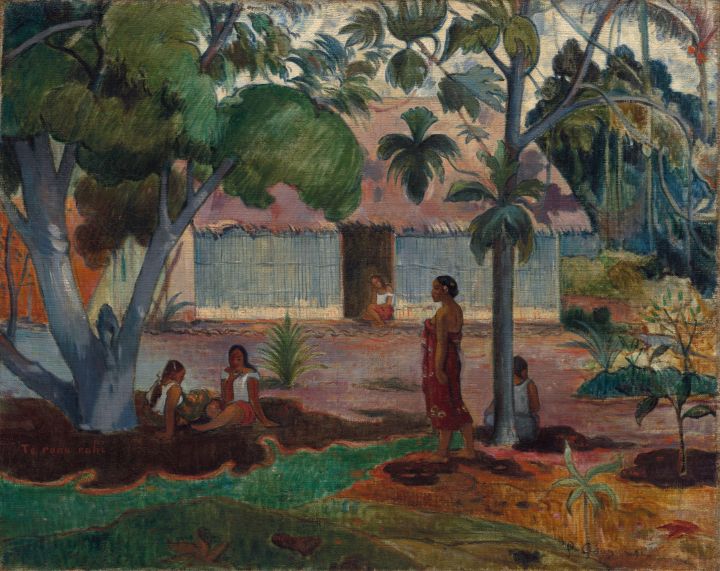 Paul Gauguin French The Large Tree - Master style