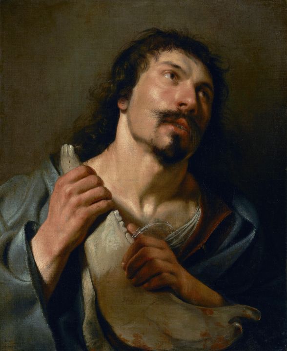 Ludovico Carracci Italian Saint Seba - Master style