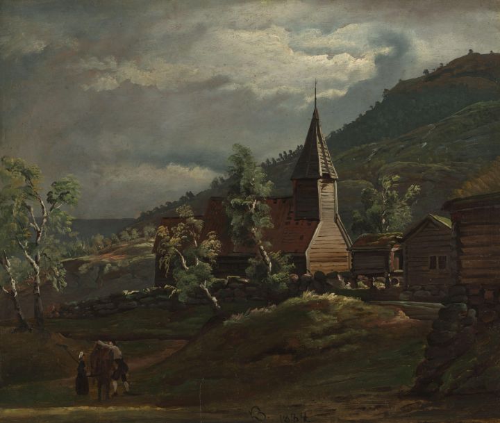 Knud Baade Norwegian   The Church at - Master style