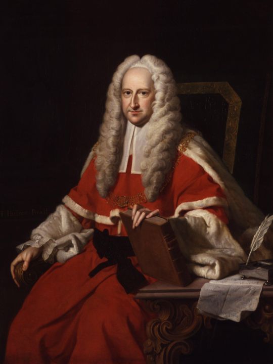 Portrait of Sir John Willes  1685-17 - Master style