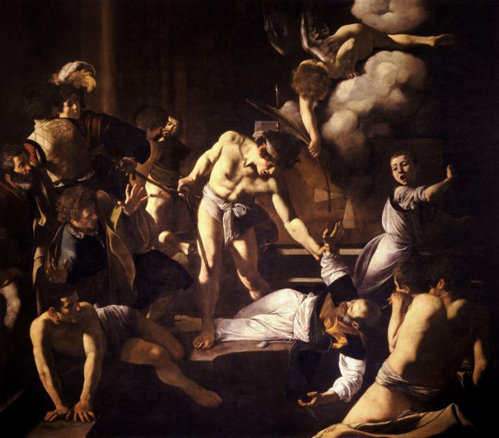 Caravaggio Italian The Martyrdom of - Master style