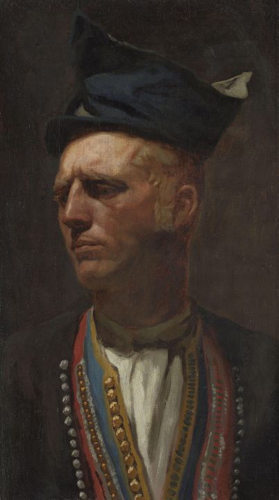 Portrait of a Farmer from Setesdal S - Master style
