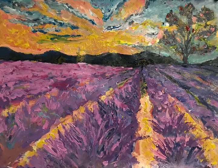 Field of Tall Grass Neil Travis Mayes Paintings & Prints, Abstract