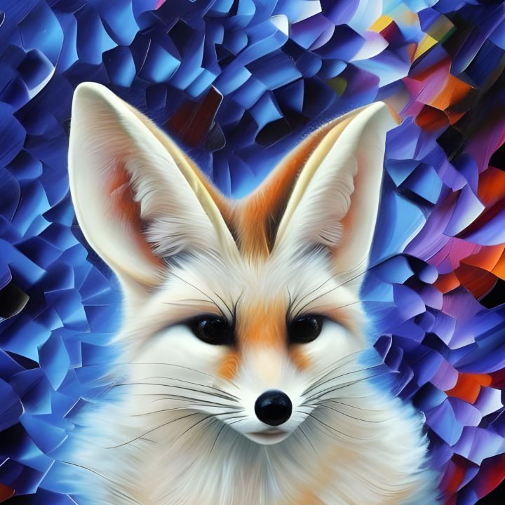 Snow Fox - Amazing Art