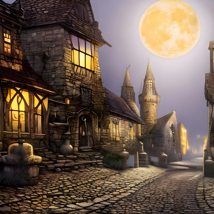 Harvest Moon - Amazing Art