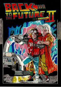 BACK TO THE FUTURE 2 - Sketches
