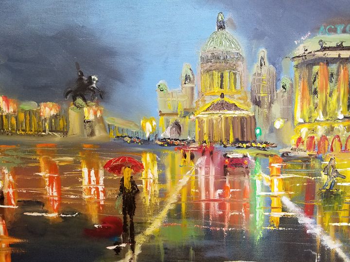 Senate Square - Vlad Solomaha - Paintings & Prints, Buildings ...