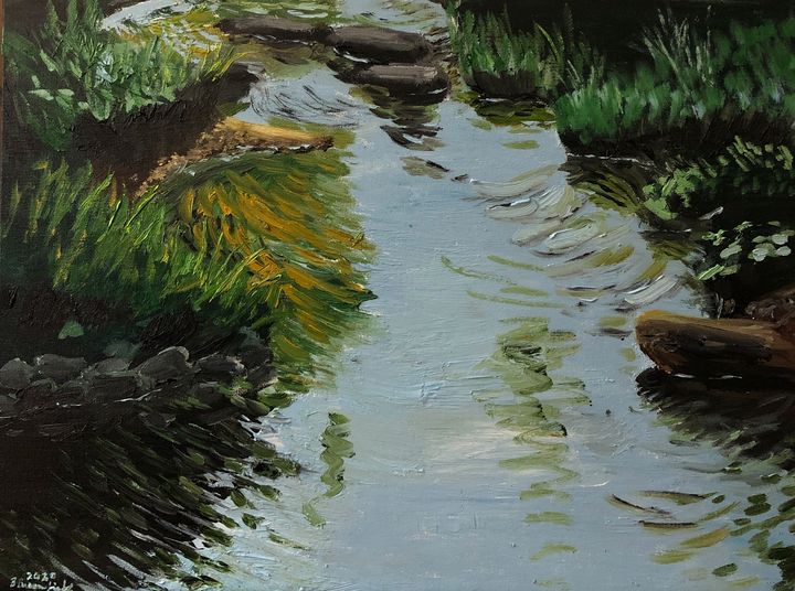 The Ides of May on Stony Run - Blandine Broomfield