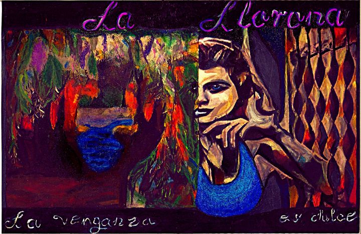 La Llorona- The woman behind the Leg - Black Rose- Phoenix JD.