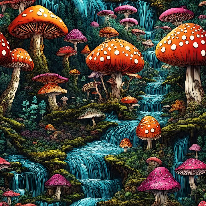 Magical Mushroom Forest - CJ's Art - Digital Art, Fantasy & Mythology ...