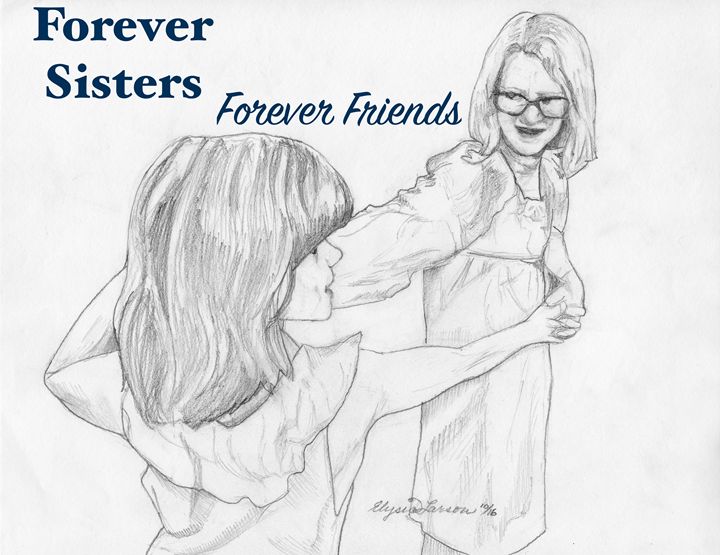Page 5  Two Sisters Drawing Images  Free Download on Freepik