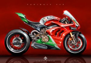 Ducati Panigale V4R (1-2-D-bwt)
